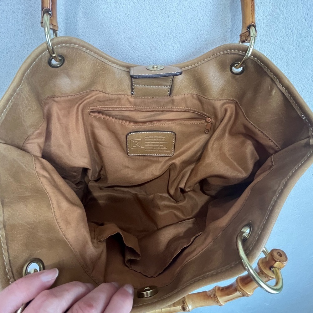 Relic Cane Handle boho Patchwork Colorful Summer Hobo Bag Summer - Picture 3 of 13